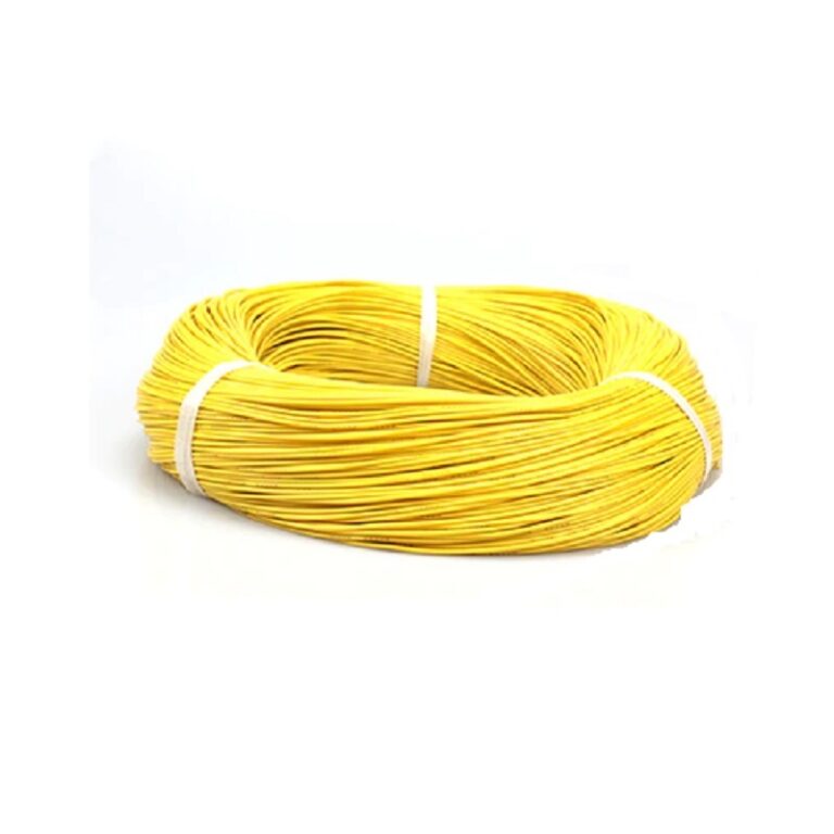 High Quality Ultra Flexible 28AWG Silicone Wire 1000m Yellow 24 to 30 AWG 53014 1
