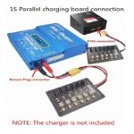 HobbyFly GNB27 and JST PH 2.0 Connector 1S Lipo Battery Balance Parallel Charging Board Charger Board 6 Channel 4