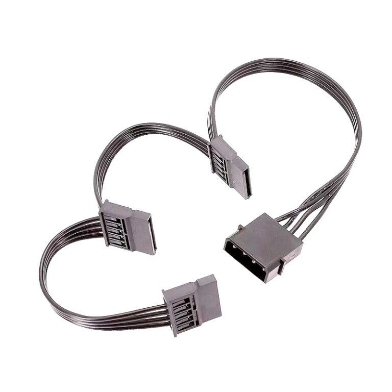 Robozar 17 Large 4PIN IDE 1 to 3,  SATA Hard Disk,  Interface Power Cord