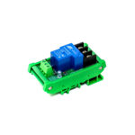 1 Channel Relay Module,  30A with Optocoupler,  Isolation 24V Supports,  High and Low Triger,  （with Guide Rail