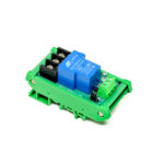 1 Channel Relay Module,  30A with Optocoupler,  Isolation 12V Supports,  High and Low Triger,  （with Guide Rail）