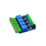 5V Modbus RTU 4,  Channels Relay Module,  Input Optocoupler,  Isolation RS485 MCU for,  Arduino