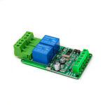5V Modbus RTU 2,  Channels Relay Module,  Input Optocoupler,  Isolation RS485 MCU