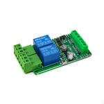 12V Modbus RTU 2,  Channels Relay Module,  Input Optocoupler,  Isolation RS485 MCU