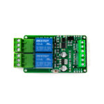 12V Modbus RTU 2,  Channels Relay Module,  Input Optocoupler,  Isolation RS485 MCU
