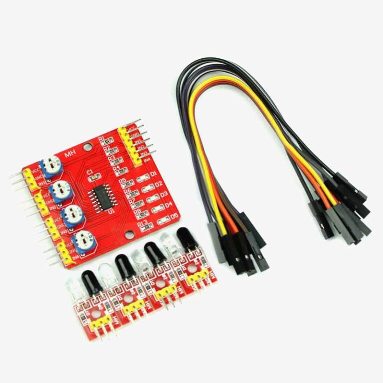 Robozar 18 4 Channel Infrared Sensor Tracking Module