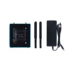 Jetson SUB Mini PC Blue with Jetson Xavier NX module Aluminium case with cooling fan 128GB SSD WiFi Antennas and pre installed JetPack System 4