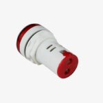 SIBASS SE-AS22-7S LED Panel Mount – 12VDC 220AC Red