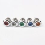 LED Metal Indicator light Flat 12mm waterproof Signal lamp LIGHT 3V 6V 12V 24V 220V screw.jpg Q90.jpg