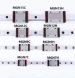 MGN7H Linear Guide Rail – 1M with Sliding block
