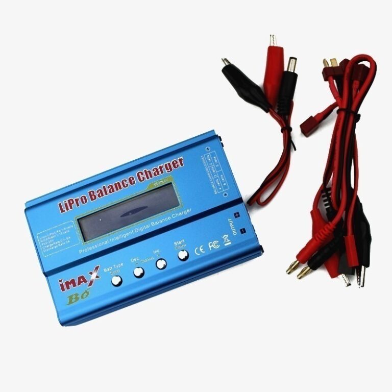 IMAX B6 80W 6A Balance Charger/Discharger for LiIon,  LiPo,  LiFe ,  NiCd and NiMH – (1-6 Cells)