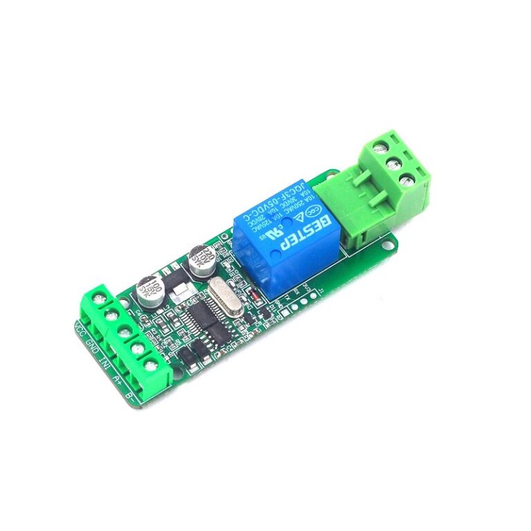5V Modbus RTU,  1Channel Relay Module,  Input Optocoupler,  Isolation RS485 MCU for,  Arduino