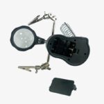 Soldering Iron Stand with LED Light and Multifunctional Magnifier (Magnifying Glass)  – Helping Hand for PCB with MG16126/TE-801