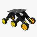 Mars Rover Robot DIY Kit with Acrylic Parts,  Nuts and Bolts – 6WD Car for Robotics