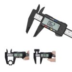 Model Craft Digital Vernier Caliper 0.1mm Graduations 100 mm Max Measuring Range 6