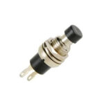 Momentary Push Button Black – Type A