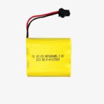 1600mAh 3.6v Ni-Cd AA Cell Battery Pack with SM Connector for Cordless Phone,  Toys,  Car,  DIY Project Battery