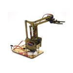 Orange DIY Arduino 3 DOF Robotic Arm Kit 1