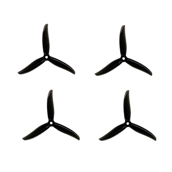 Orange HD SBANG 4934 PC 3 Blade Props CW Midnight Black