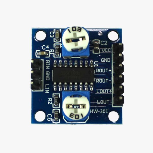 PAM8406 Class -D Audio Amplifier Module With Volume Control Potentiometer
