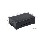 PI4 CASE DIN RAIL A details size