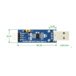 PL2303 USB UART Board type A V2 details size