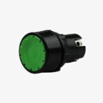 Flat AHF Push Button Switch – Green