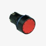 Flat AHF Push Button Switch – Red