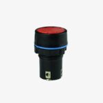 Flat AHF Push Button Switch – Red