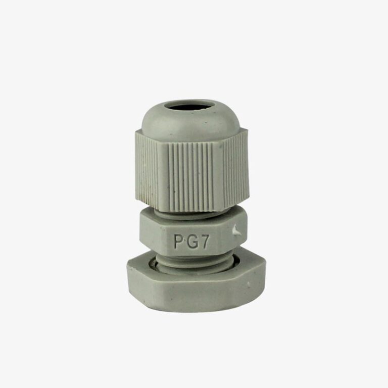 Robozar 17 PG7 Cable Gland Connector (DIA-12mm)- Plastic Nylon Waterproof IP68 Wire Enclosures