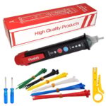 Plusivo Non Contact AC Voltage DetectorTester 8