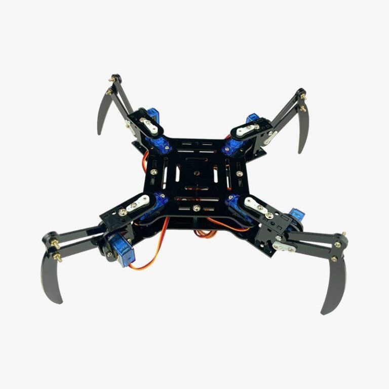 Quadruped Spider Robot DIY Kit with 4 Legs- Acrylic Parts
