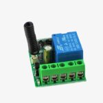 12V DC 433 MHz 1 Channel RF Transmitter and Receiver Remote Control Relay