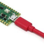 Raspberry Pi Official USB A Male to Micro USB 5p male, 1m red