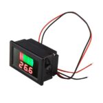 Red 72V Dual Display Automatic Identification Waterproof Voltage Meter 3