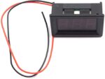 Red. DC 5V 120V Two Wire Digital Display Voltmeter for Car Bicycle Motorcycle.3
