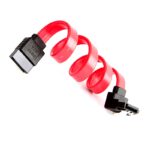 Red SATA 3.0 Highspeed,  Hard Disk Data,  Cable,  A Bending