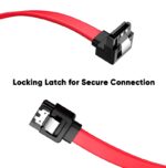 Red SATA 3.0 Highspeed,  Hard Disk Data,  Cable,  A Bending