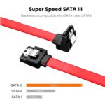Red SATA 3.0 Highspeed,  Hard Disk Data,  Cable,  A Bending