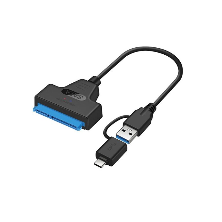 SATA3.0 to,  USB3.0/Type-c Two-inone,  External Hard Disk,  Data Cable-50CM