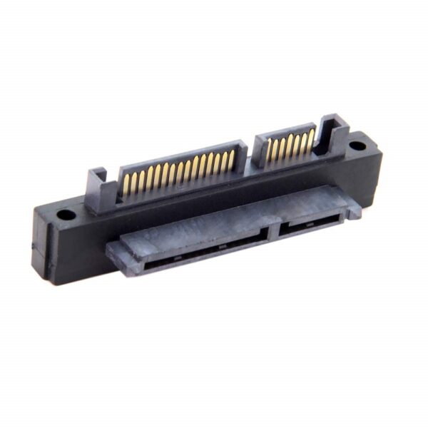 SATA?7+15PIN? 90,  Degree Elbow Male to,  Female adapters