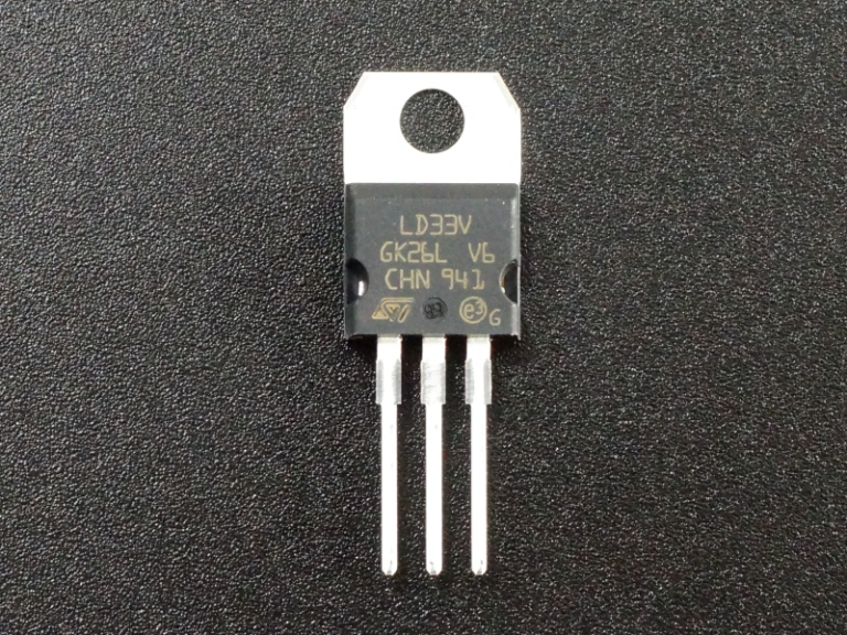 LD1117V33 – 3.3V 1.3A Fixed Output LDO Linear Voltage Regulator IC