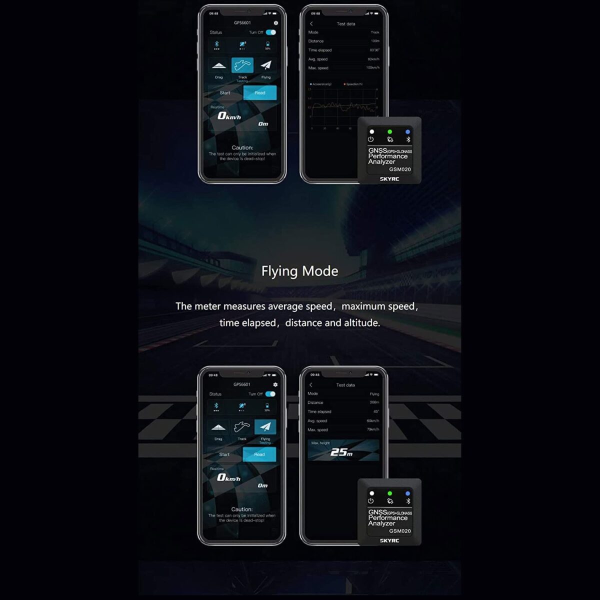 SKYRC GSM020 GNSS Performance Analyzer 3