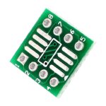 Leadfree so/msop/tssop/soic/sop8 to dip8 Wide-Body Narrow-Body Adapter Board PCB 8p – Pack of 5