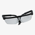 Safety Goggles with Side Protection and Adjustable Temples for Universal Fit