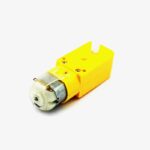 BO Motor Single Shaft with 100RPM (Straight) – DC Motor