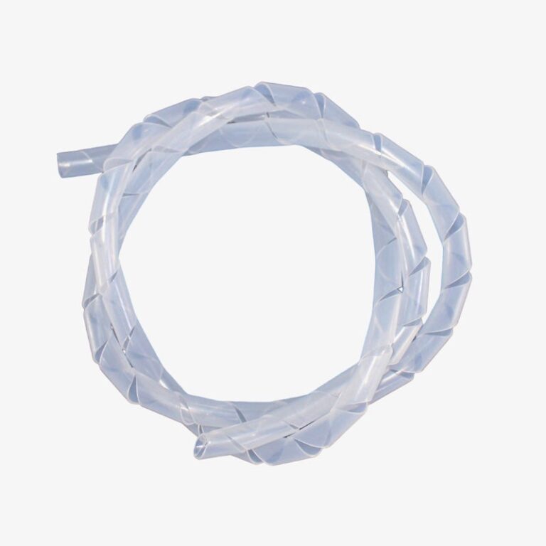 3MM – 1/8″ PVC Spiral Wrapping Sleeve Band for wire harness-1 meter (White) Good Quality