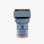 Ceyone AD16-22FSV AC Voltmeter Display Sqaure Yellow 22mm (60 to 500 VAC)