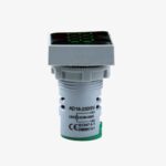 AD16-22DSV AC Voltmeter Display Square Green 22mm (60 to 500 VAC)