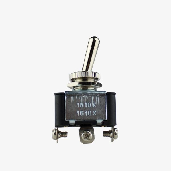 Toggle Switch 10A SPDT ON-OFF 125VDC and 250VAC – CALONIX Panel Mount Switch